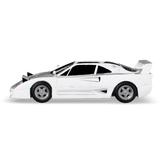 White CRUZ Mini Pebble electric mini car, side profile.