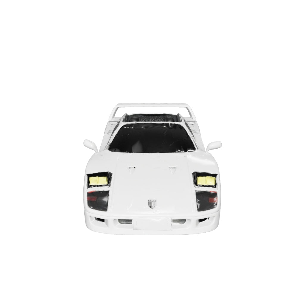 Interactive 3D model of the CRUZ Mini Pebble electric mini car in white